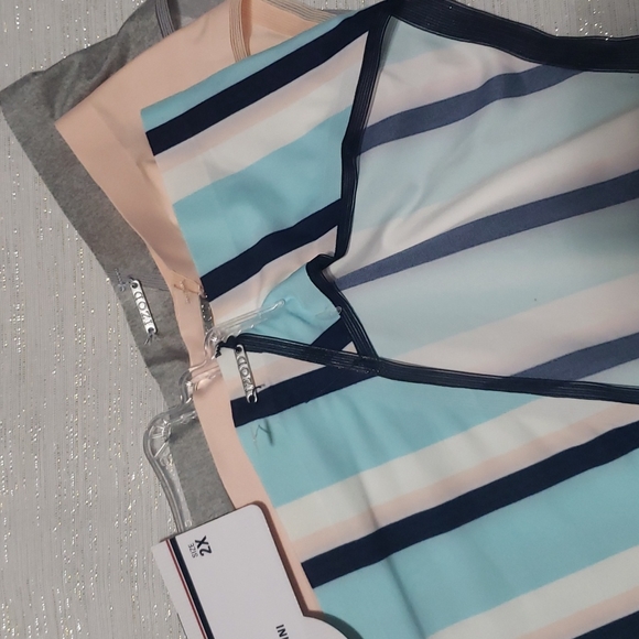 IZOD 3 pack brushed micro bikini panties 2X - Picture 2 of 4